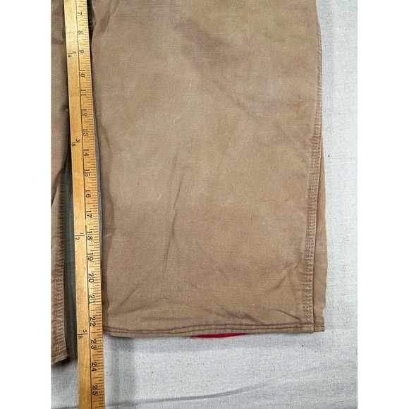 Vintage Carhartt Men 48R 996Q TALON Quilt Insulated Coveralls Distress USA MADE - Picture 2 of 8